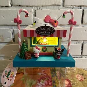 Hello Kitty Christmas Walgreens 2025 Light Up Candy Shop House Decor 6.5"H (NEW)